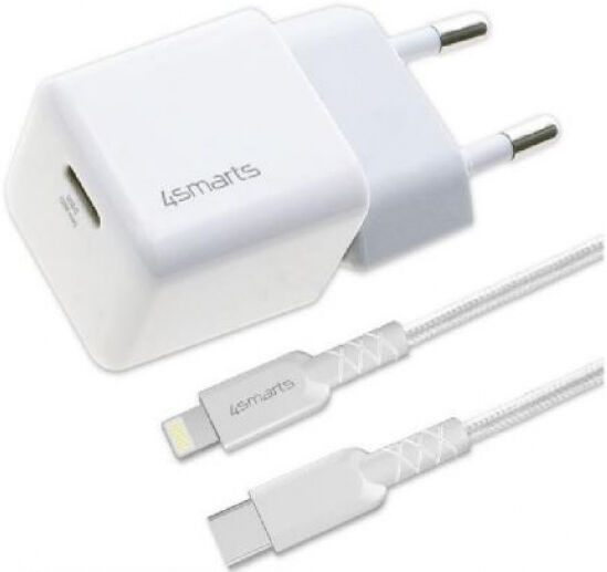 4Smarts USB-Wandladegerät VoltPlug Mini PD 30W mit USB-C-Lightning