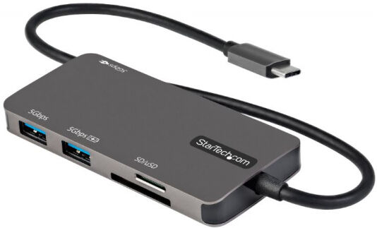 StarTech.com Startech DKT30CHSDPD - USB-C-Multiport-Adapter - USB-C auf 4K HDMI / 100W PD-Pass-Through, SD/MicroSD, 3x USB 3.0