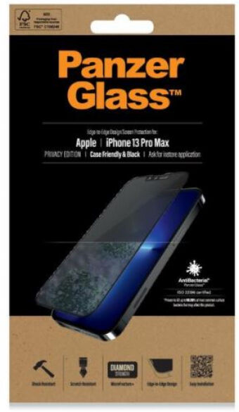 Panzerglass Displayschutz CF AB Privacy zu iPhone 13 Pro Max