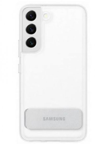 Samsung Back Cover Clear Stand transparent - Galaxy S22+