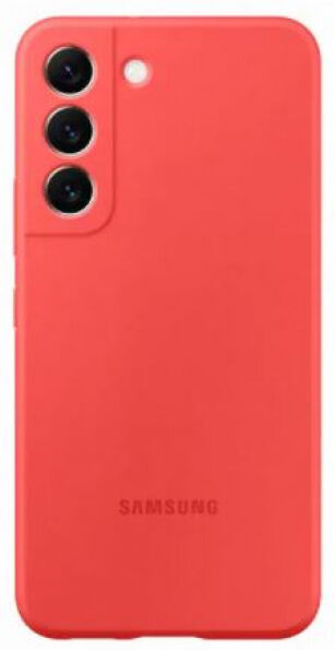 Samsung Back Cover Silicone coral - Galaxy S22+