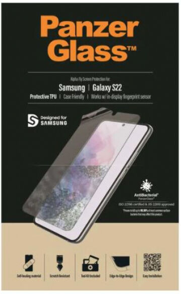 Panzerglass Displayschutz Case Friendly TPU - Galaxy S22