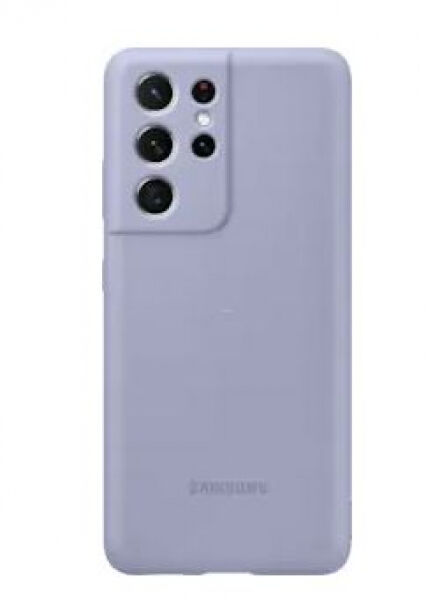 Samsung Silicone Cover Violett - Galaxy S21 Ultra