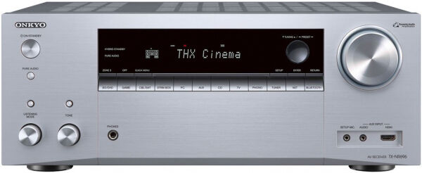 Onkyo - TX-NR696-S AV Receiver - silver