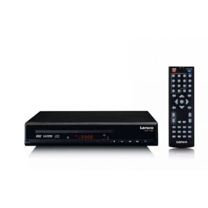 Lenco DVD-120BK USB - DVD-Player mit HDMI / LED Display