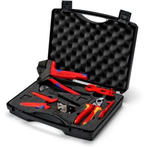 Knipex Werkzeugkoffer fuer Photovoltaik MC4