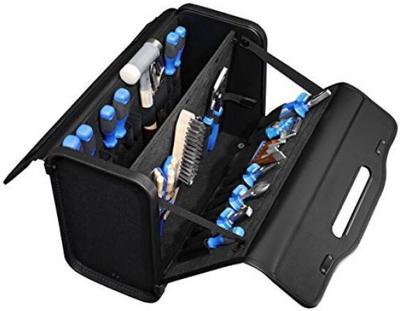 B&W Tool Case Type Gamma mit Mittelwand Inlay - Schwarz