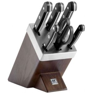 Zwilling Gourmet Selbstschärfender Messerblock - mit 5 Messer + 1 Schere