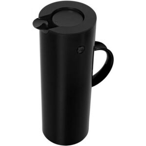 Stelton EM 77 - Isolierkanne 1 Liter - Matt Schwarz