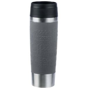 Emsa TRAVEL MUG Classic Grande Thermobecher (grau/edelstahl, 0,5 Liter) /