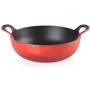 Le Creuset 20142240600460 Balti Dish Kochschüssel rund, 24cm, kirschrot / Thema: Töpfe & Pfannen