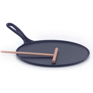 Le Creuset Cast Iron Crepe Pan 27cm Schwarz