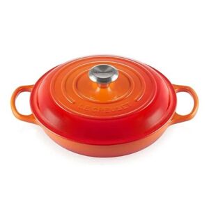 Le Creuset Gourmet Professional Pot round 30cm Rot