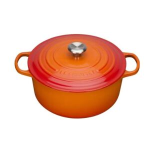 Le Creuset Signature Roaster round 26cm oven red