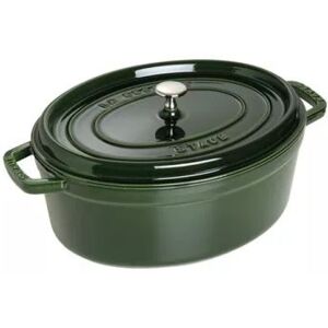 Staub Topf oval Vitamin Basil / 4.2 Liter