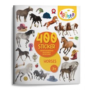 Divers ARTISTA Stickerbuch Pferde - 3er Set