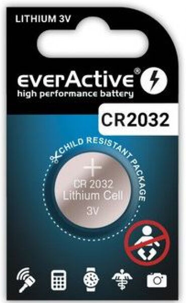 Divers EverActive CR2032 Batterie / 3V