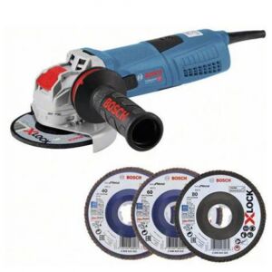 Bosch GWX 13-125 S Set - Winkelschleifer