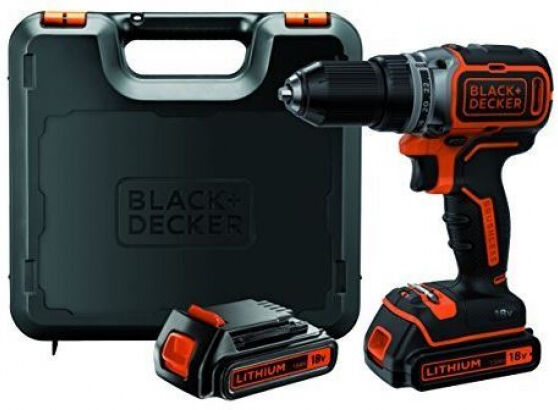 Black & Decker BL186KB - Akku-Bohrschrauber 18V