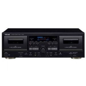 Teac W-1200 - Doppel-Kassettendeck - Schwarz