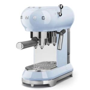 SMEG ECF01PBEU - Siebträgermaschine Retro - Pastellblau