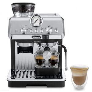 DeLonghi EC 9155.MB La Specialista Arte - Siebträgerger-Kaffeemaschine - Silber