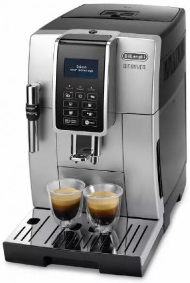 DeLonghi Dinamica ECAM 350.35.SB - Kaffee-Vollautomat - Silber/Schwarz