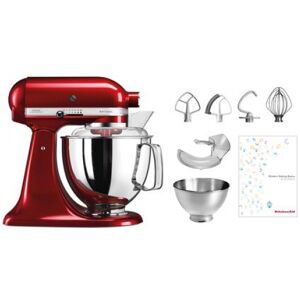 KitchenAid Küchenmaschine KSM200 Weinrot / Schüssel: 4.8L Inhalt, robust, stabil / Thema: Küchenmaschine