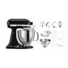 KitchenAid Küchenmaschine KSM200  Schwarz / Schüssel: 4.8L Inhalt, robust, stabil / Thema: Küchenmaschine