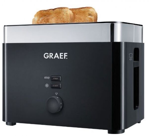 Graef Toaster TO 62 - Schwarz