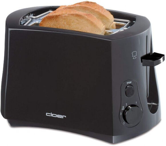 Cloer 3310 - Toaster Schwarz