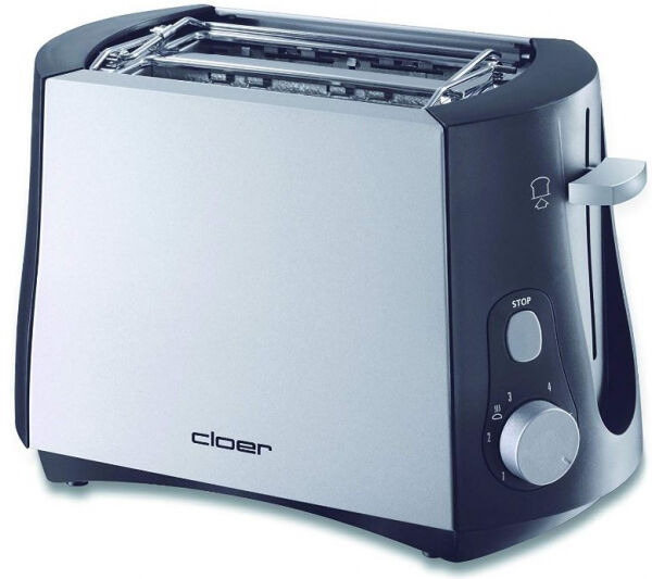 Cloer 3410 - Toaster Chrom