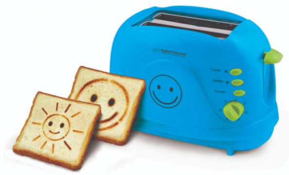 Esperanza EKT003B - Toaster Blau - 750 Watt