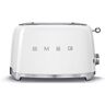 SMEG TSF01WHEU - Toaster - Weiss/Edelstahl