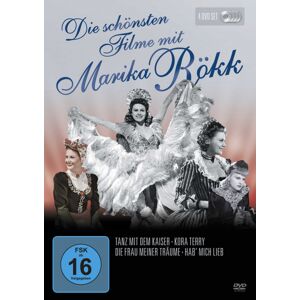 Divers Die schönsten Filme von Marika Rökk (4 DVDs) (DE) - DVD