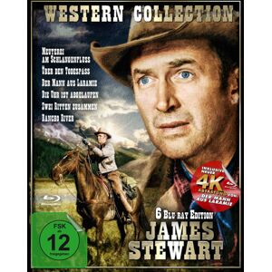 Divers James Stewart - Western Box (6 Blu-rays) (DE) - Blu-ray