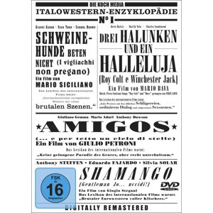 Divers Italowestern-Enzyklopädie No. 1 (4 DVDs, limitiert) (DE) - DVD