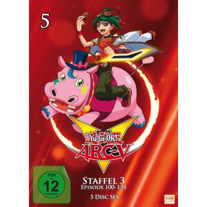 Divers Yu-Gi-Oh! ARC-V - Staffel 3.1 - Episode 100-124 (5 DVDs) - DVD