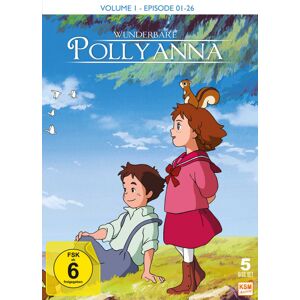 Divers Wunderbare Pollyanna - Volume 1 - Episode 01-26 (5 DVDs) (DE) - DVD