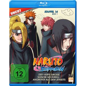 Divers Naruto Shippuden - Der vierte grosse Shinobi Weltkrieg - Angreifer aus dem Jenseits - Staffel 14 - Bo - Blu-ray