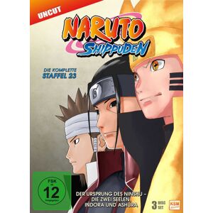 Divers Naruto Shippuden - Der Ursprung des Ninshu - Die zwei Seelen, Indora und Ashura - Staffel 23: Episod - DVD