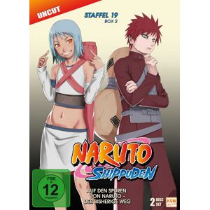 Divers Naruto Shippuden - Auf den Spuren von Naruto - Der bisherige Weg - Staffel 19.2: Episode 624-633 (2 - DVD