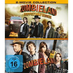 Sony Pictures Entertainment (PLAION PICTURES) - Zombieland / Zombieland - Doppelt hält besser (2 Blu-rays) (DE)