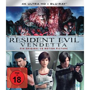 Sony Pictures Entertainment (PLAION PICTURES) - Resident Evil: Vendetta (4K-UHD+Blu-ray)