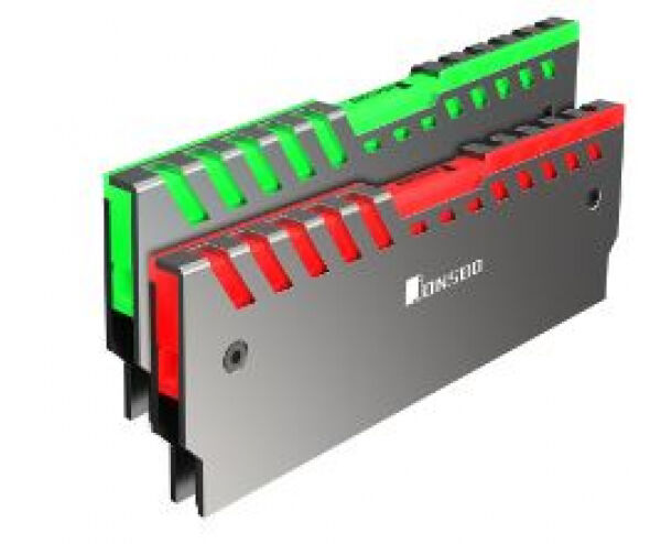 Jonsbo NC-2 - 2xRGB-RAM Kühler - silber