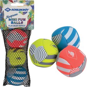 SCHILDKRÖT FUNSPORTS Neopren Mini Fun Bälle 3 Stück