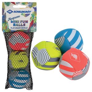 SCHILDKRÖT FUNSPORTS Neopren Mini Fun Bälle 3 Stück