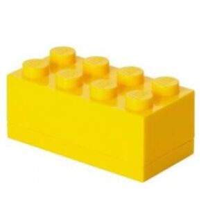 Room Copenhagen - LEGO Mini Box 8 gelb - Aufbewahrungsbox