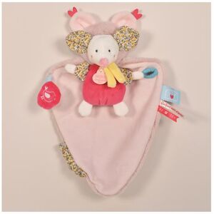 Doudou et Compagnie DOUDOU - Papillote Maus Schmusetuch 28cm