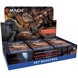 Wizards of the Coast - Magic the Gathering Commander Legends: Battle for Baldur's Gate Set-Booster Display - E